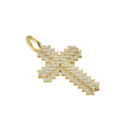 #Color_Yellow Gold#Style_Round Cut