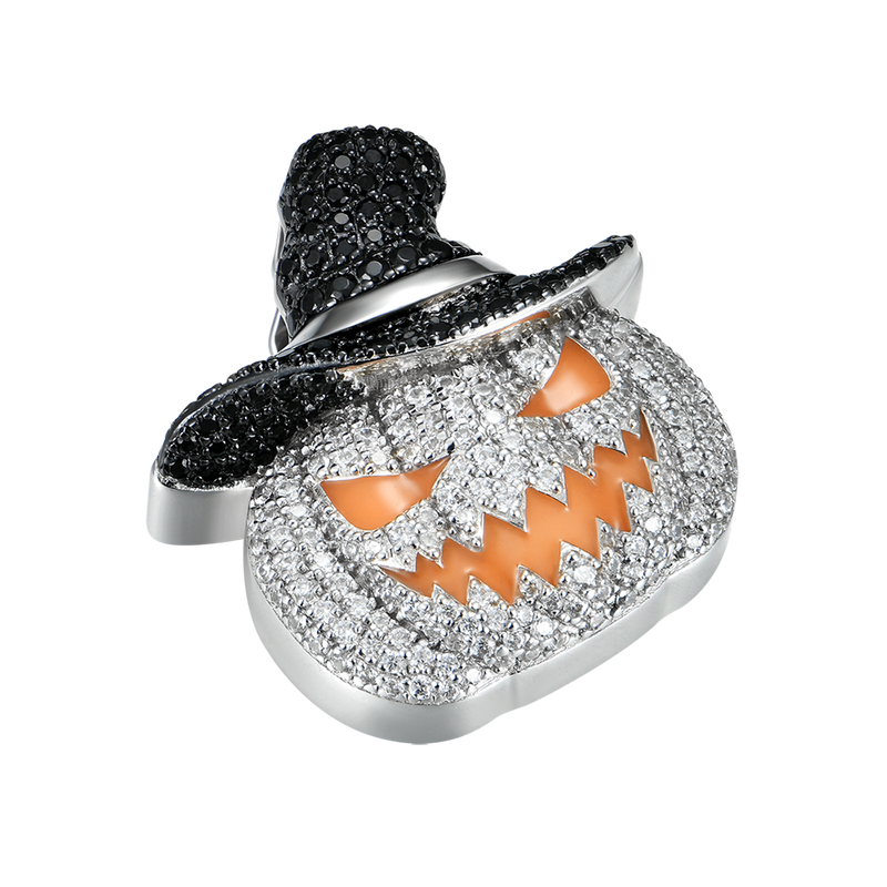 Jack O'lantern Glow Pendant - Aporro Halloween Limited Jewelry - APORRO