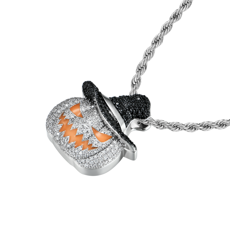 Jack O'lantern Glow Pendant - Aporro Halloween Limited Jewelry - APORRO