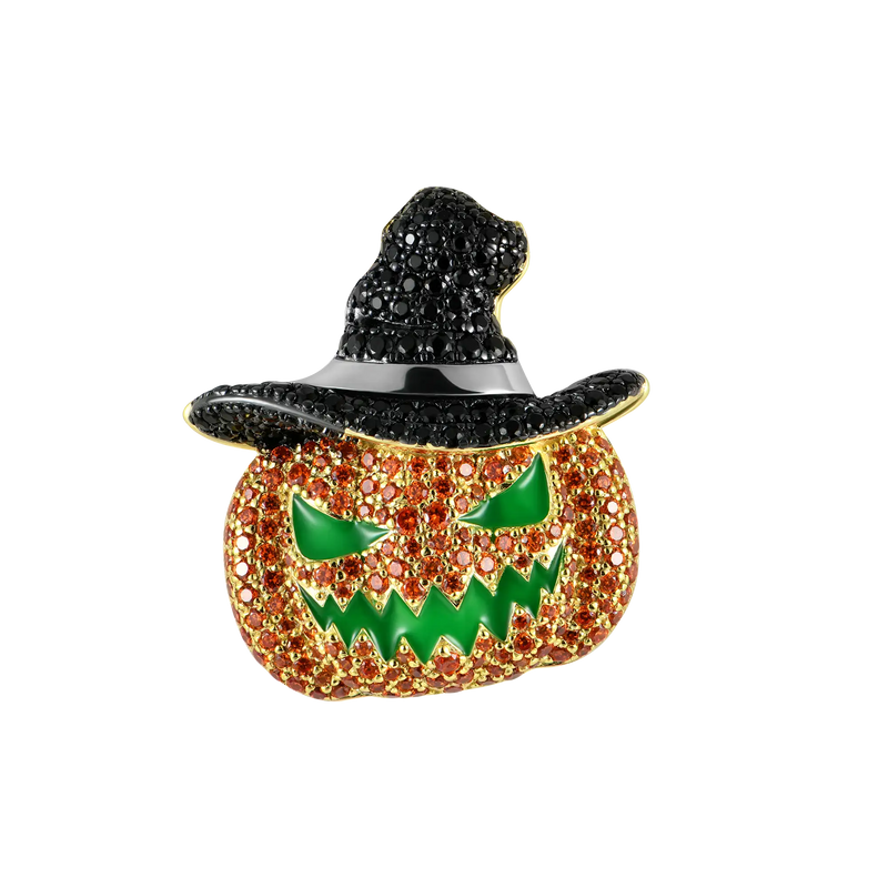 Jack O'lantern Glow Pendant - Aporro Halloween Limited Jewelry - APORRO