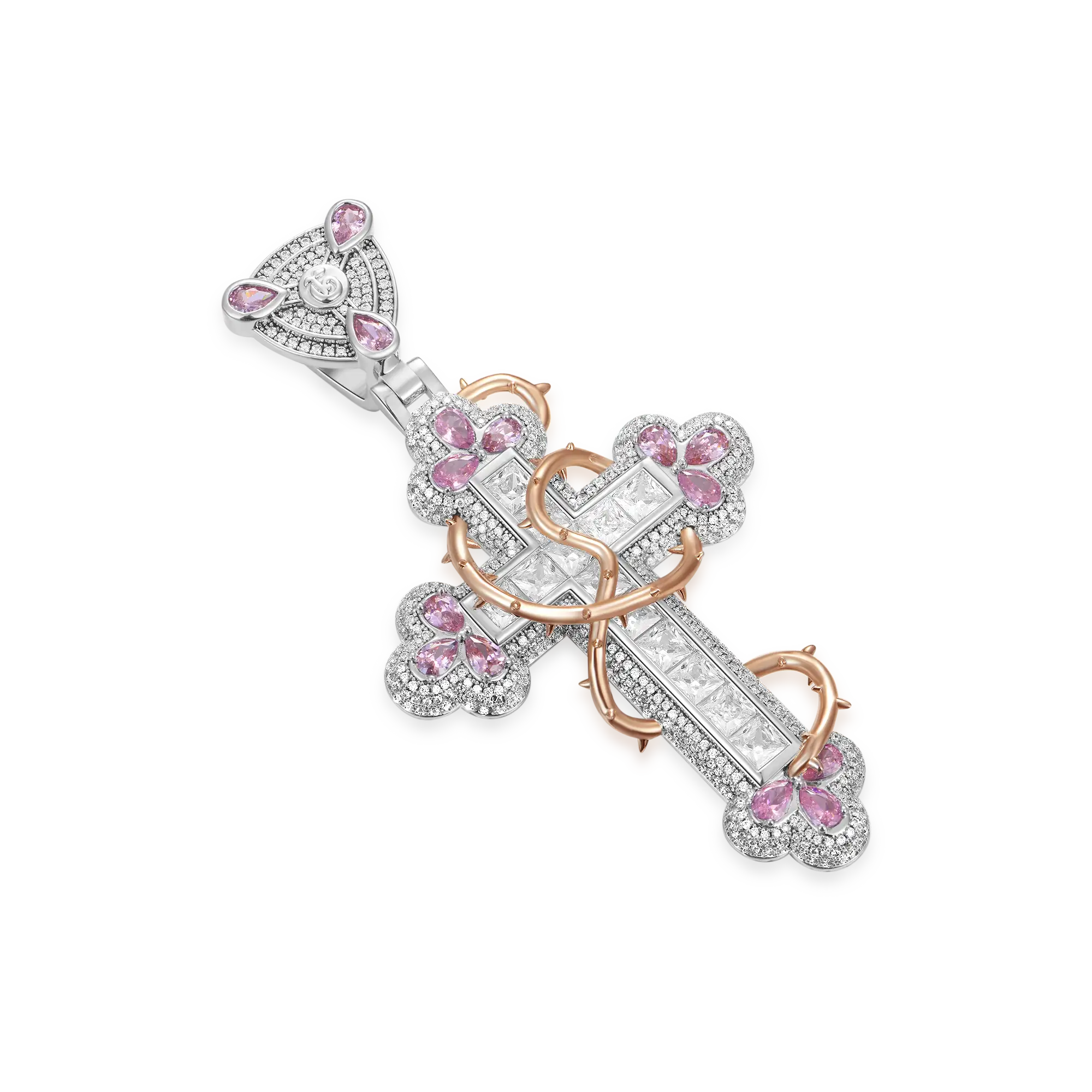 Thorned Romance Pendant & Earrings Set