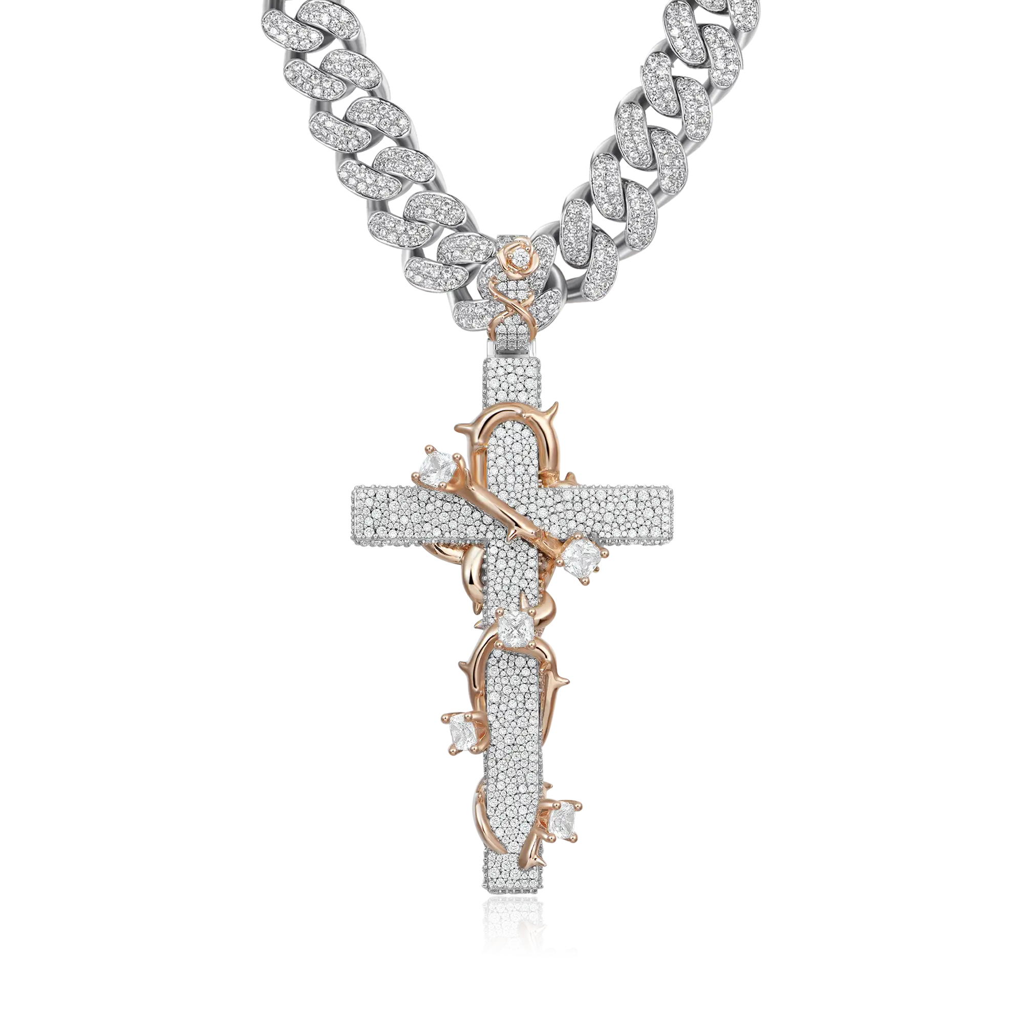 Luxe Thorn Faith Pendant & Chain Set