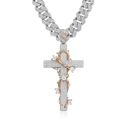 Luxe Thorn Faith Pendant & Chain Set