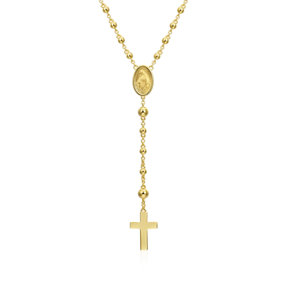 Saint Mary Pendant & Custom Virgin Mary Necklace Set