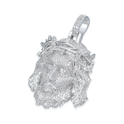 Jesus Piece Iced Pendant - Style 2