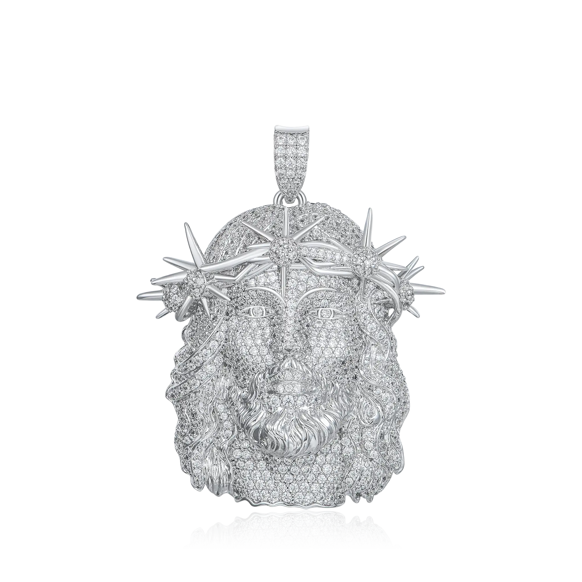 Jesus Piece Iced Pendant - Style 1