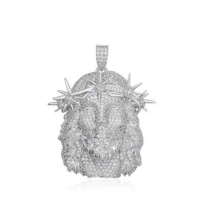 Jesus Piece Iced Pendant - Style 1