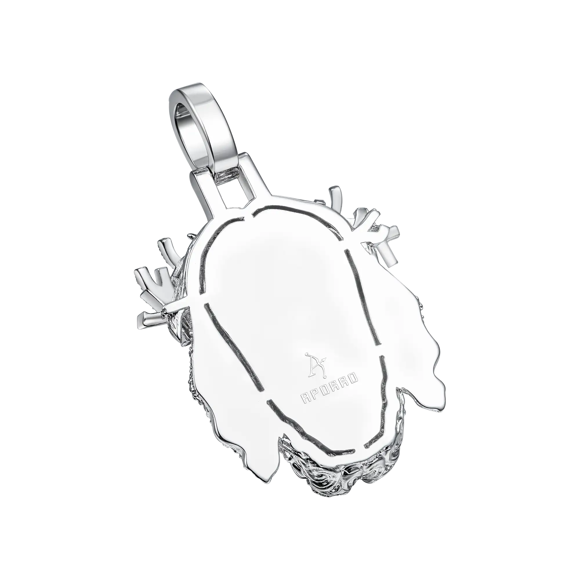 Ice Divine Shine Jesus Pendant & Chain Set