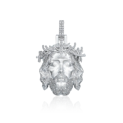 Eisanhänger „Jesus Piece“ – Stil 3