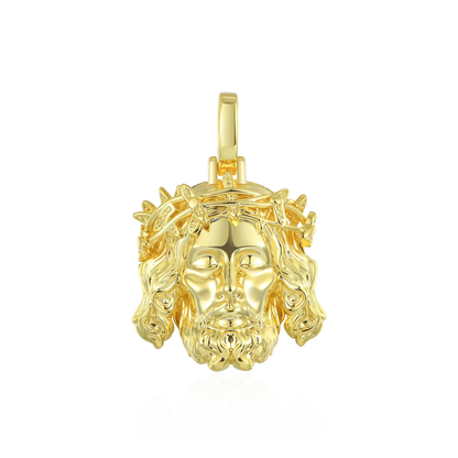 Gesù pezzo Pendente oro semplice - Micro