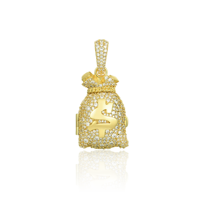 Closable Dollar Money Pocket Pendant