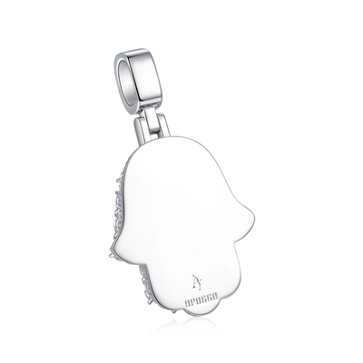 Colgante Hamsa en capas Brilliance