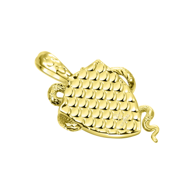 Colgante Serpiente Escudo Guardián - 25mm