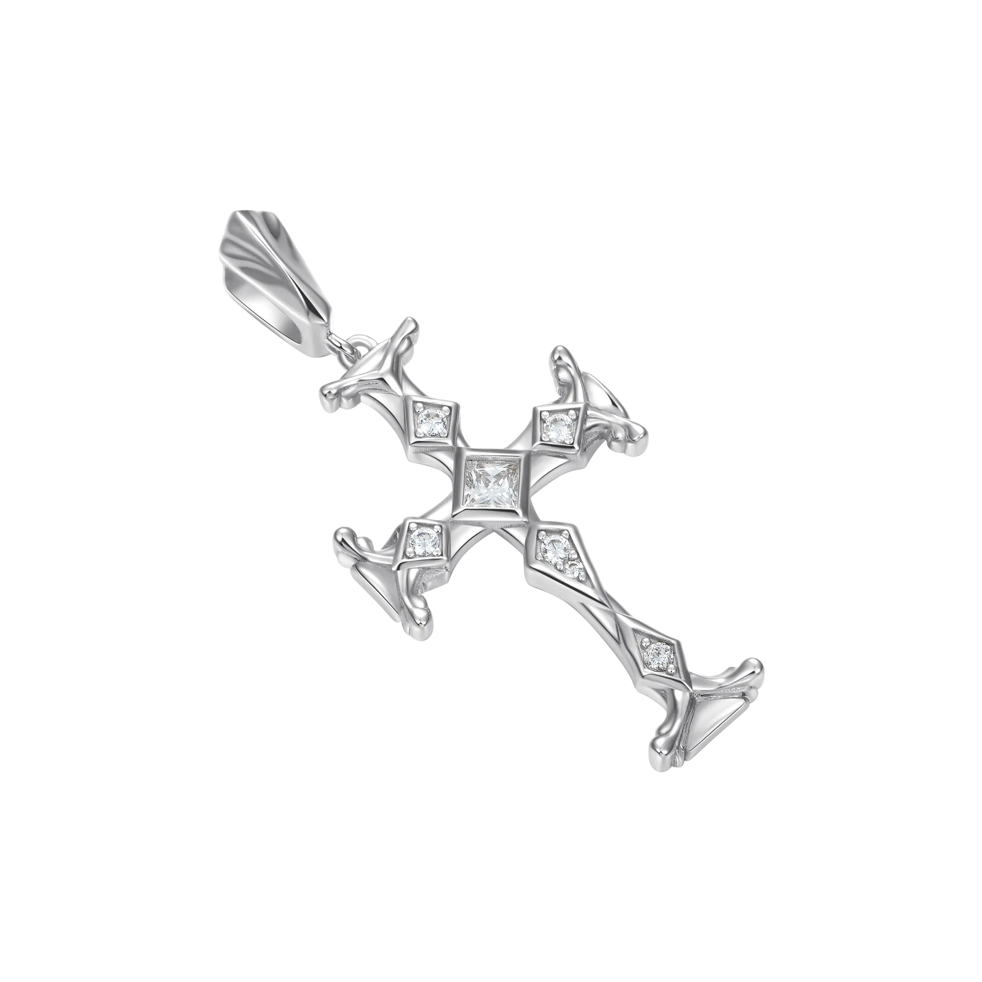 Women's Cathedral Cross Pendant