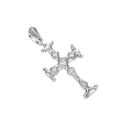 Women's Cathedral Cross Pendant