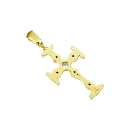 Women's Cathedral Cross Pendant
