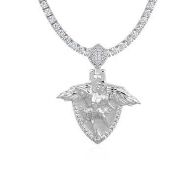Archangel Shield Pendant - Medium