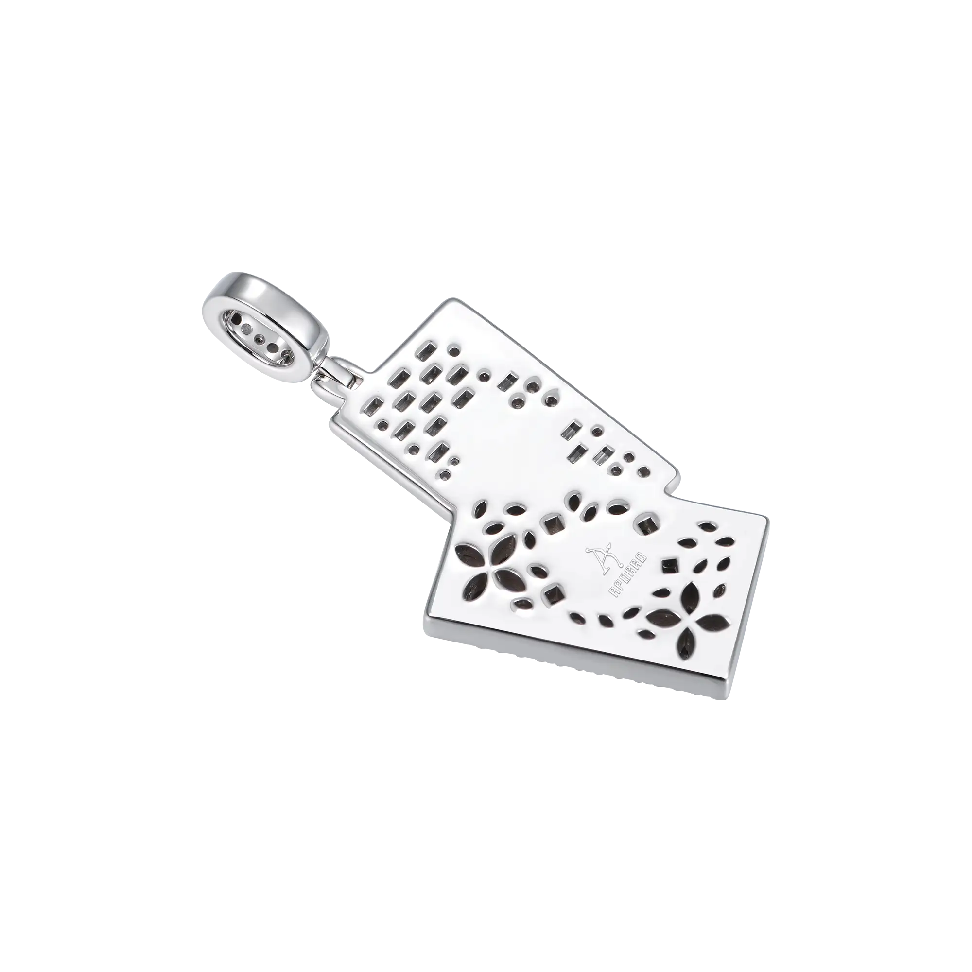 Women's Iced Spade Poker Pendant