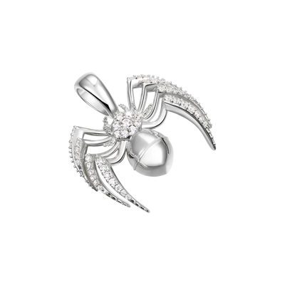 Moissanite Venom Spider Pendant