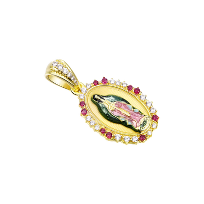 Colgante de cruz clásico doble & Juego de cuádruple cadena