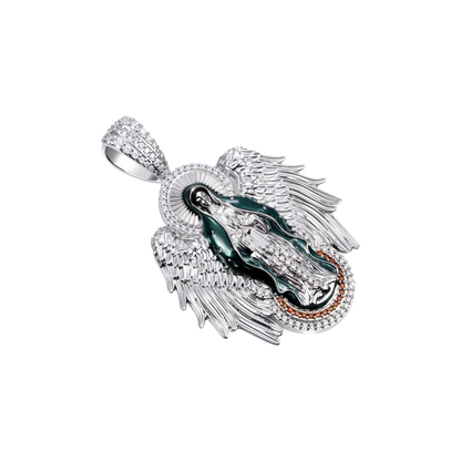 Sacred Halo Dragon Chain & Pendant Set