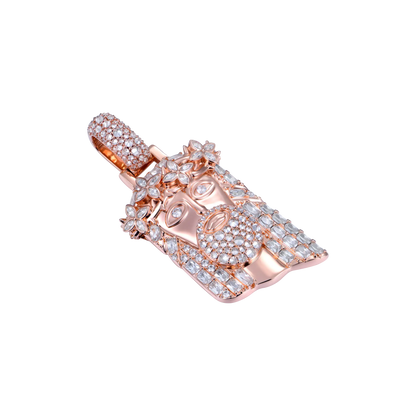 Women's Classic Double-Sided Jesus Pendant