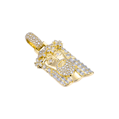 Pendentif Jésus double face classique