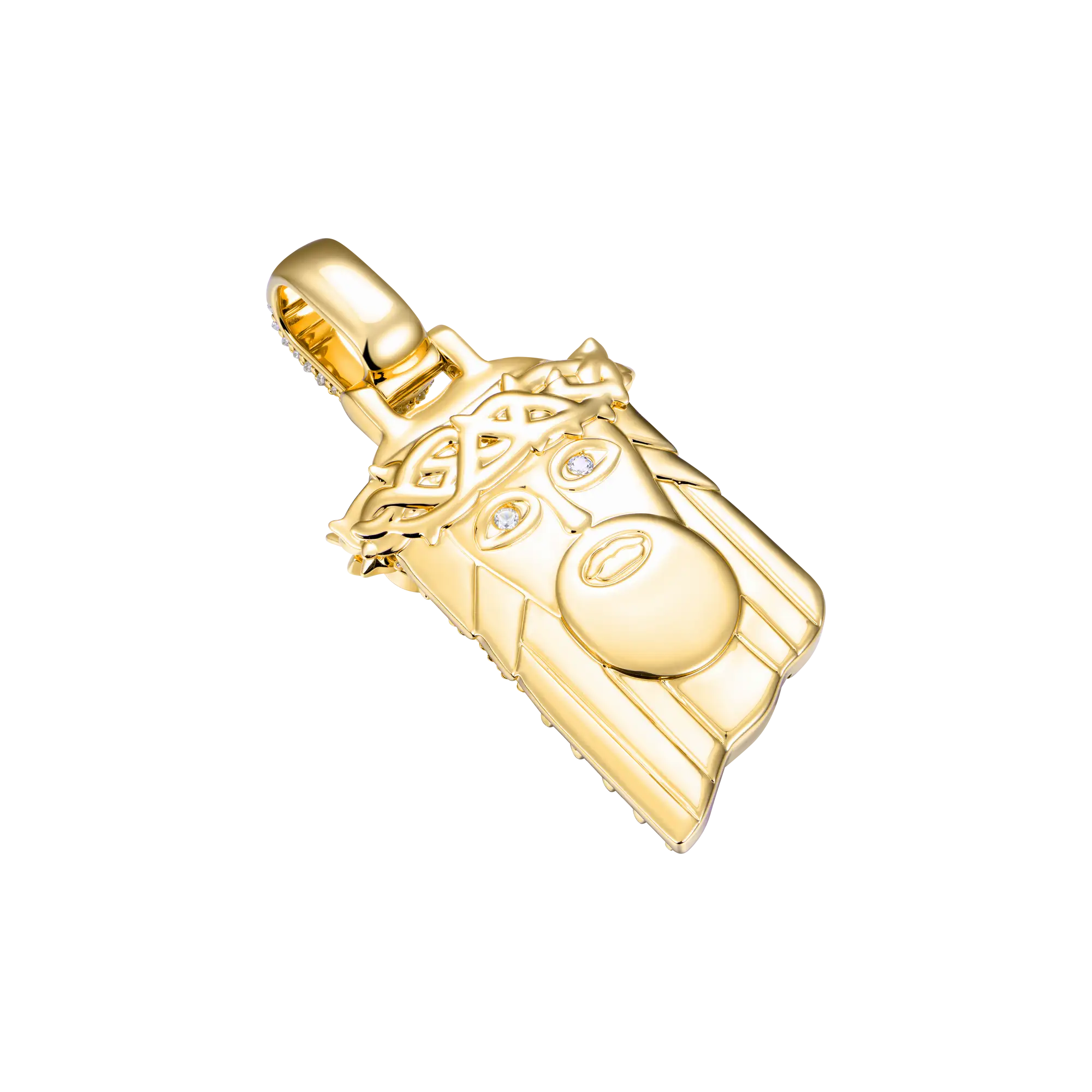 Women's Classic Double-Sided Jesus Pendant