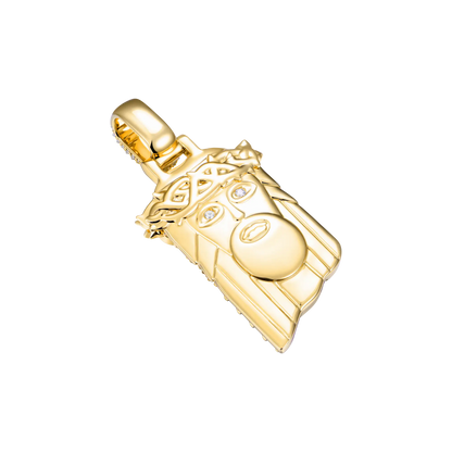 Women's Classic Double-Sided Jesus Pendant