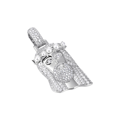 Pearl Stellar Jesus Pendant - Small