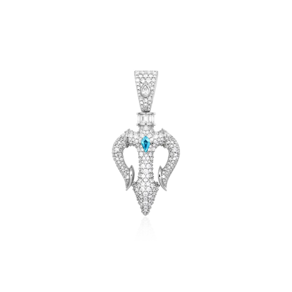 Ocean Sovereign Dual Trident Pendant