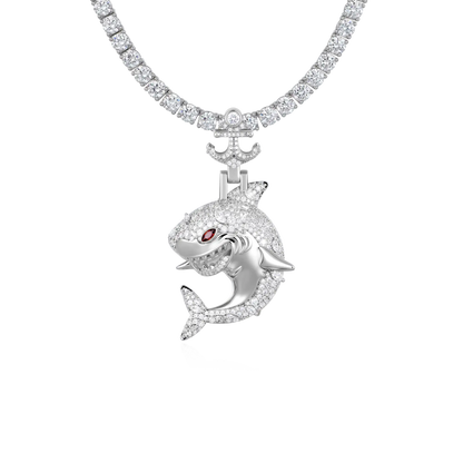 Predator Anchor Shark Pendant