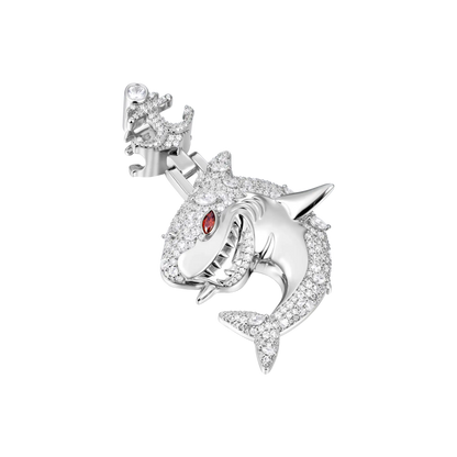 Predator Shark Dragon Chain & Pendant Set