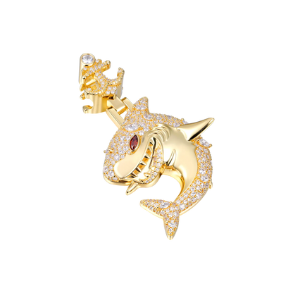 Predator Anchor Shark Pendant