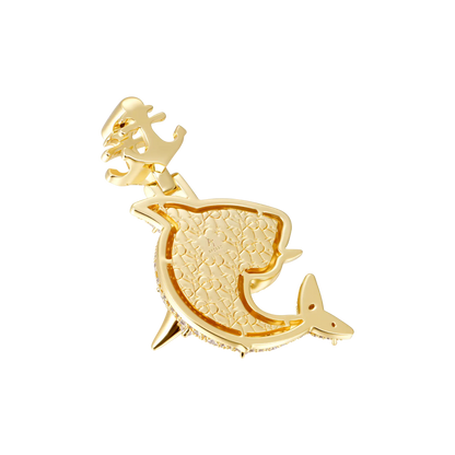 Predator Anchor Shark Pendant