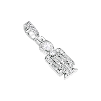 Colgante Tyet radiante con mosaico de múltiples cortes