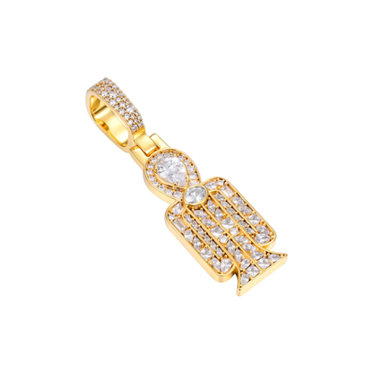 Colgante Tyet radiante con mosaico de múltiples cortes