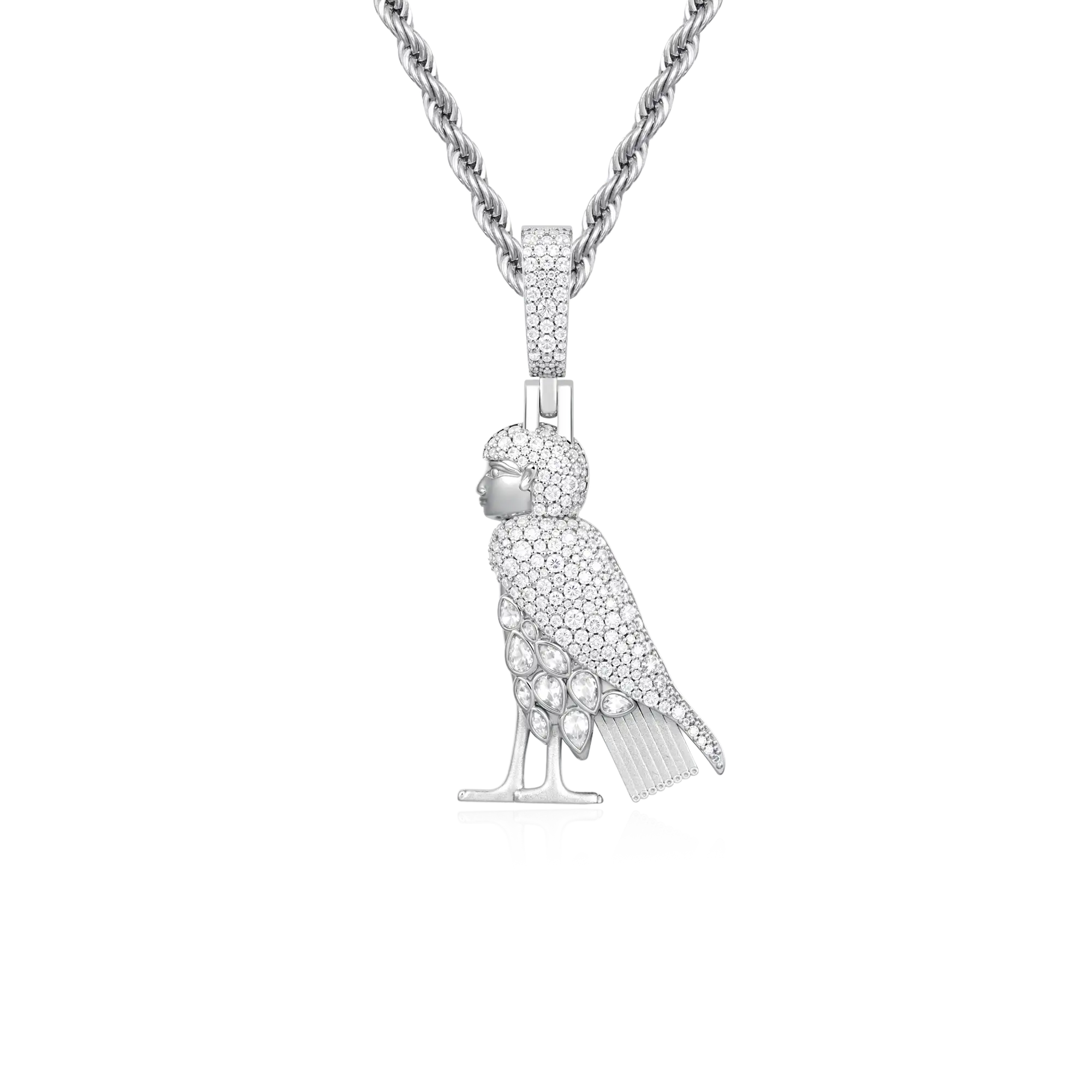 Multi-Cut Mosaic Radiant Ba Pendant