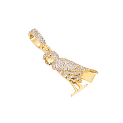 Multi-Cut Mosaic Radiant Ba Pendant