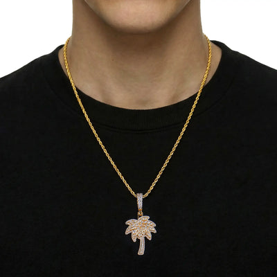 Multi-Cut Mosaic ABE DUA Pendant