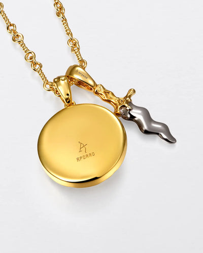 22K Compass Pendant
