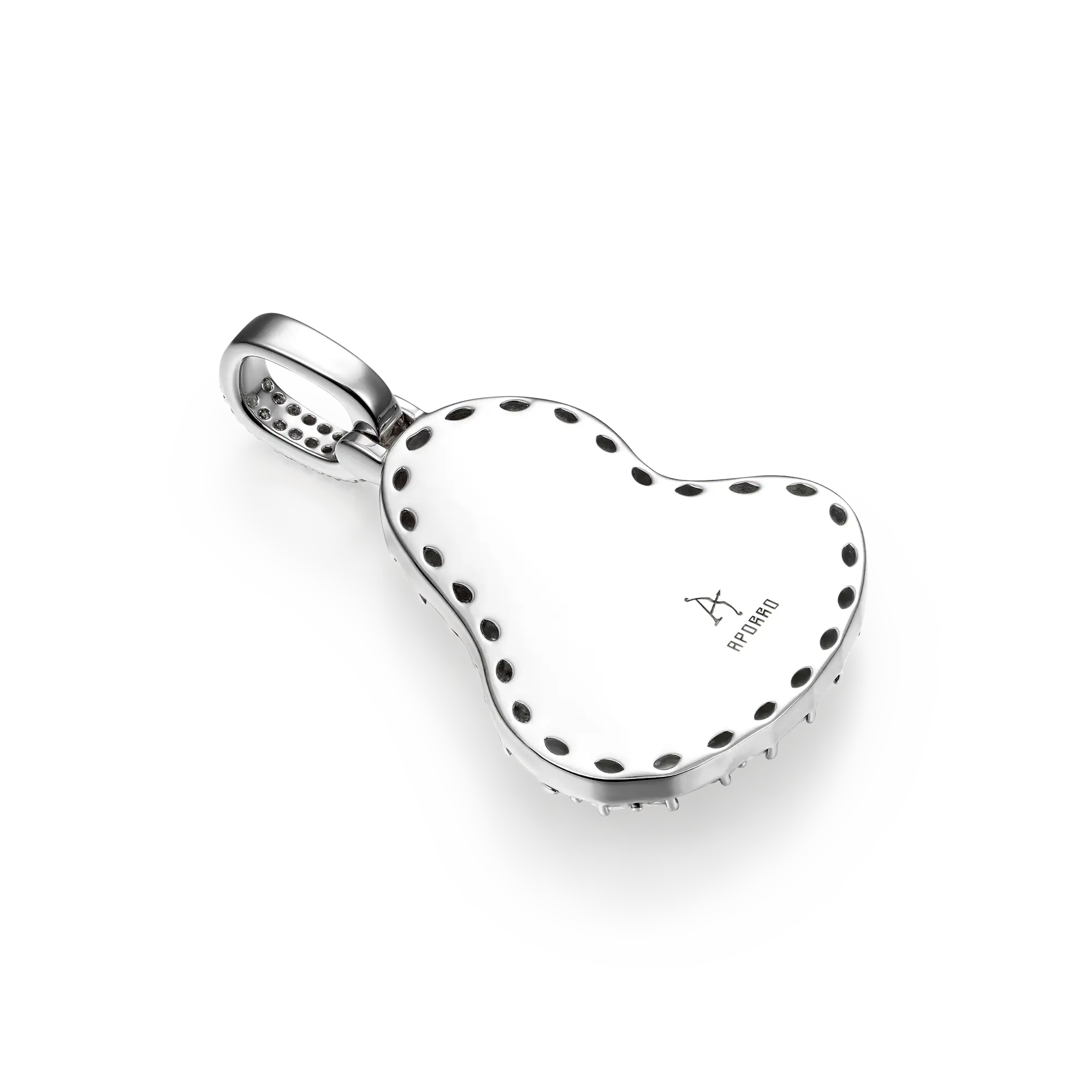 Virgin Mary Prayer Halo Pendant