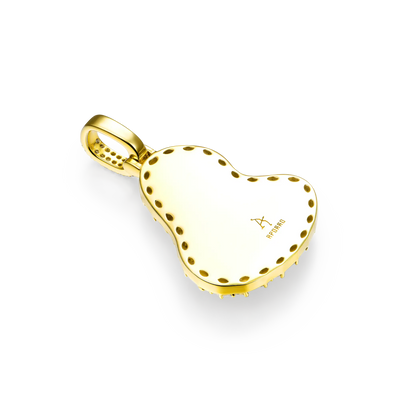 Virgin Mary Prayer Halo Pendant