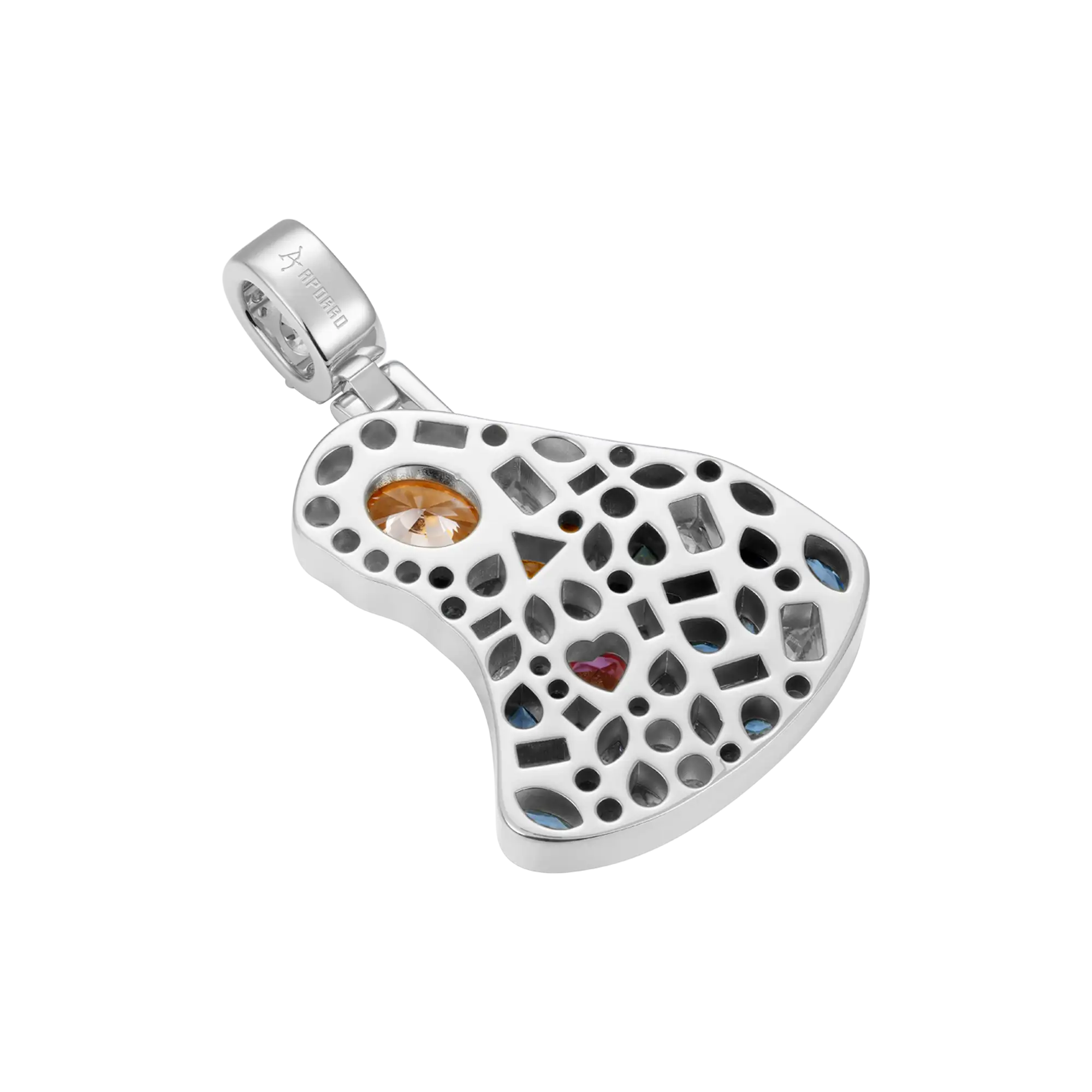 Sacred Mosaic Mary Pendant