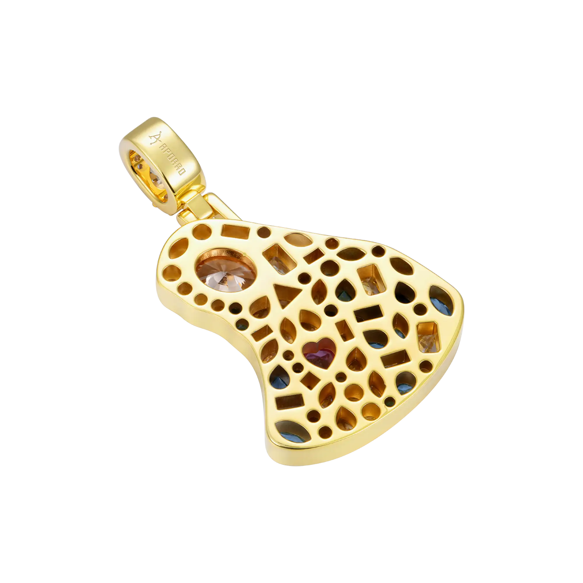 Sacred Mosaic Mary Pendant