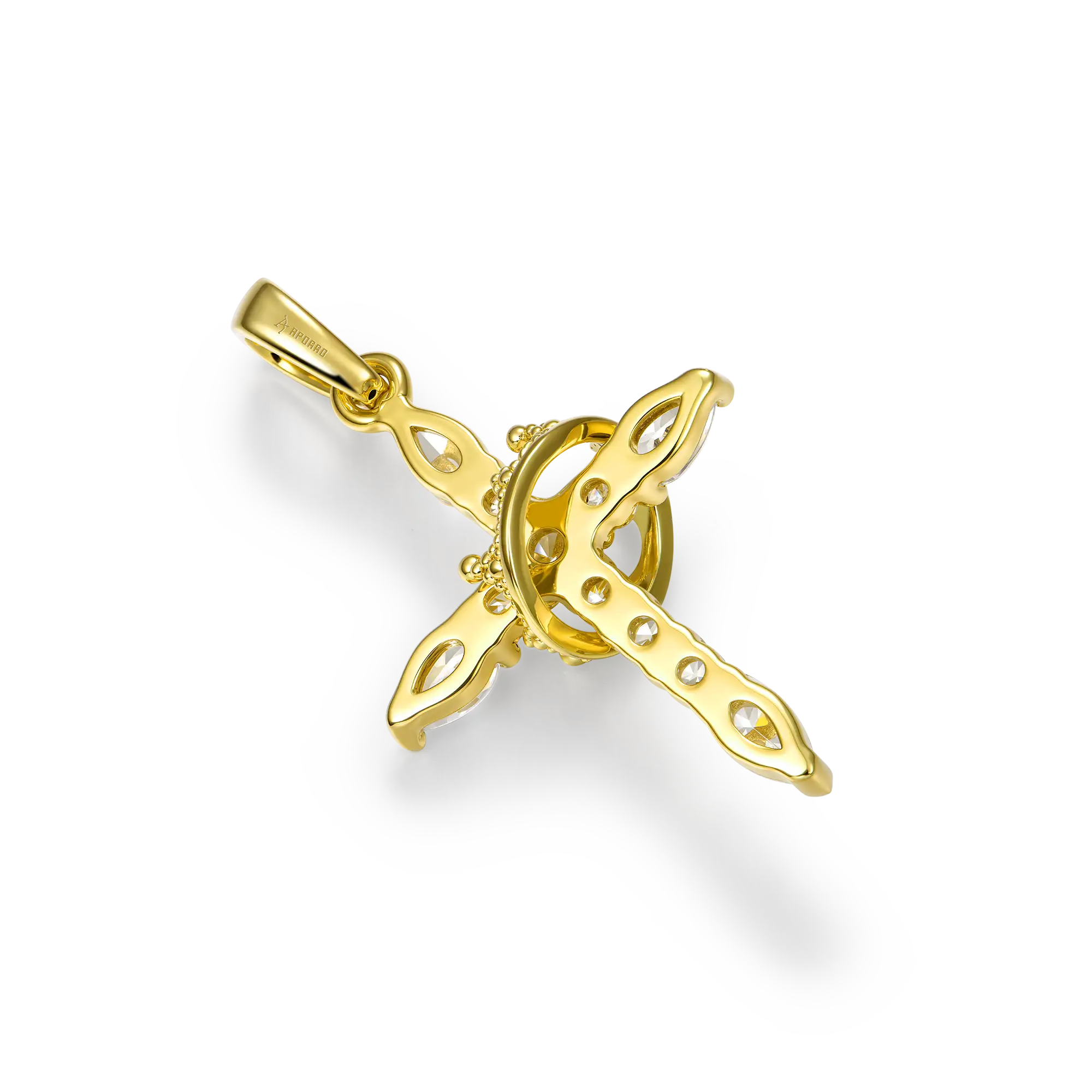 Crowned Sacred Cross Pendant