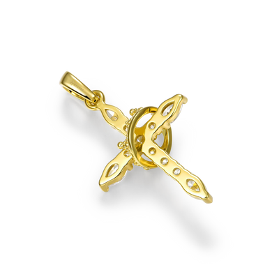 Crowned Sacred Cross Pendant