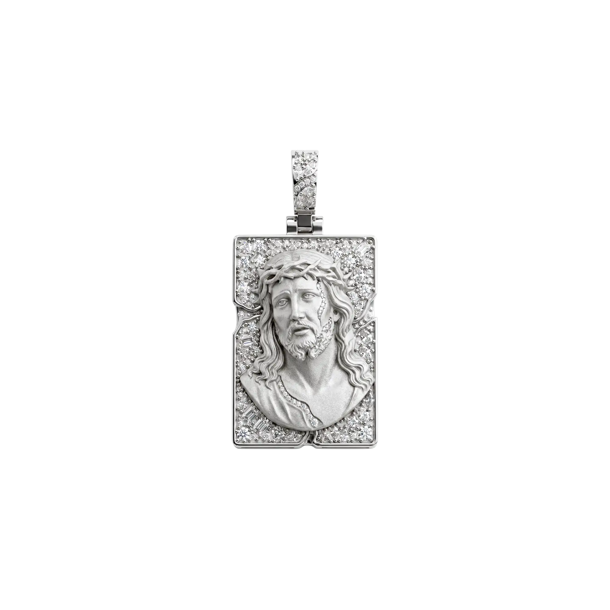 Sacred Portrait Jesus Pendant