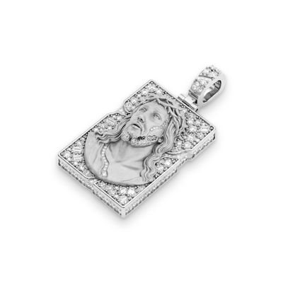 Sacred Portrait Jesus Pendant