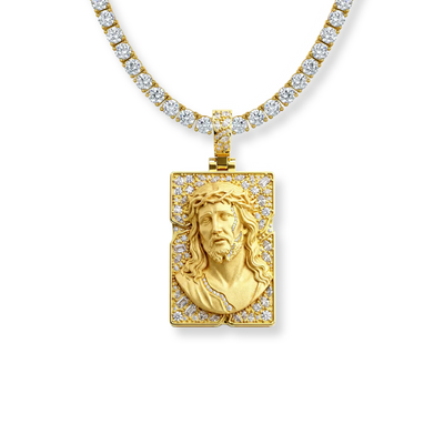 Sacred Portrait Jesus Pendant